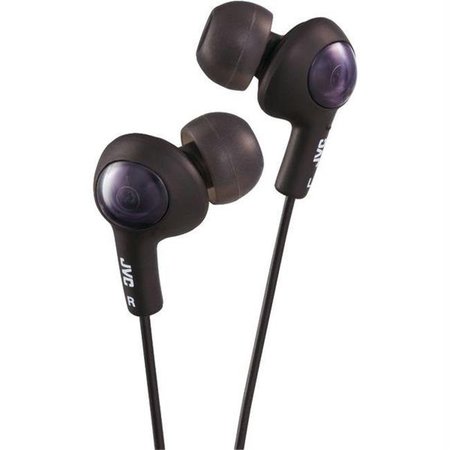 JVC Jvc Hafx5B Gumy Plus Inner Ear Headphones - Black HAFX5B